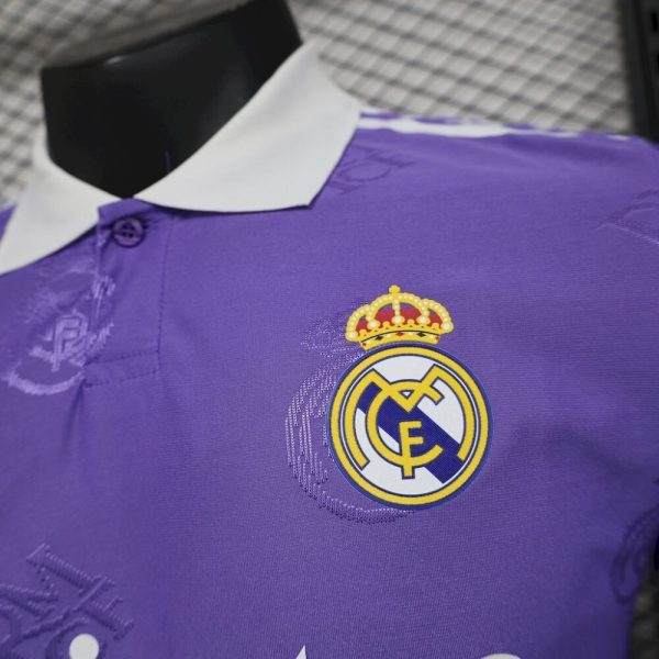 Real Madrid  2025/26 Light Purple Special Edition Jersey Player Version - Image 3