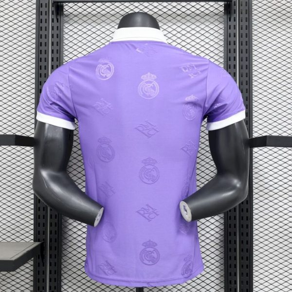 Real Madrid  2025/26 Light Purple Special Edition Jersey Player Version - Image 2