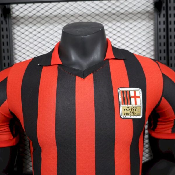 Ac Milan 2024/25 125Th Anniversary Edition Retro Jersey Player Version - Image 5