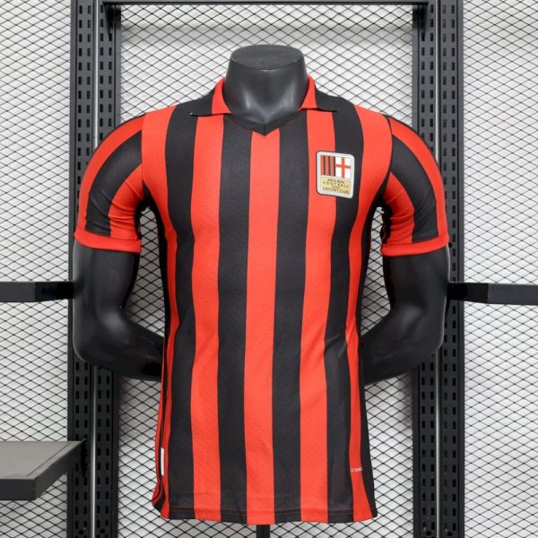 Ac Milan 2024/25 125Th Anniversary Edition Retro Jersey Player Version