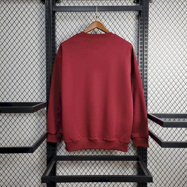 Barcelona 2025 Red Football Hoodie - Image 2