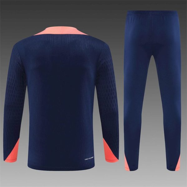 Barcelona 2024/25 Half-Zip Adult  Sweater+Pant 14001 - Image 2