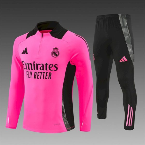 Real Madrid 2024/25 Half-Zip Adult  Sweater+Pant 14001 - Image 4