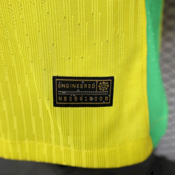 Brazil 2025/26 Home Jersey Player Version - Image 6
