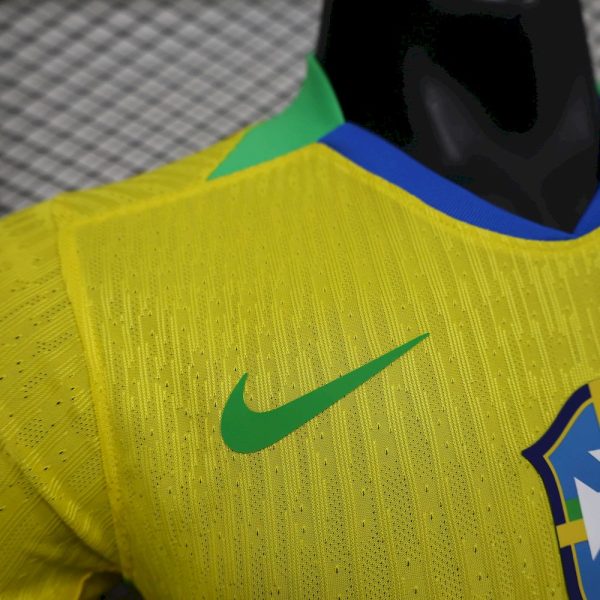 Brazil 2025/26 Home Jersey Player Version - Image 5