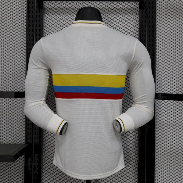 Colombia 2024/25 100Th Anniversary Long Sleeves Jersey Player Version - Image 2
