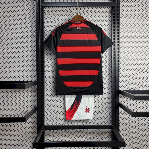 Flamengo 2025/26 Home Kids Kit - Image 2