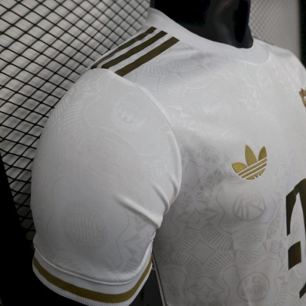 Bayern Munich 2024/25 125 Anniversary White Jersey Player Version - Image 6
