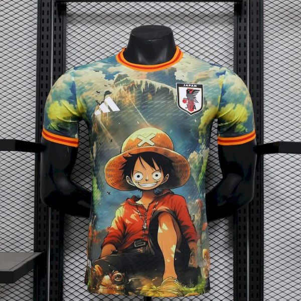 Japan 2025/26 ワンピース-モンキー・D・ルフィ Jersey Player Version