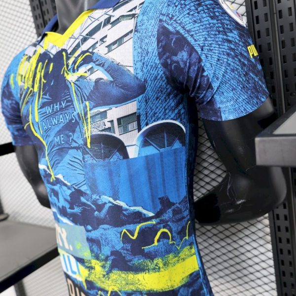 Manchester City 2025/26 Blue Special Edition Jersey Player Version - Image 3