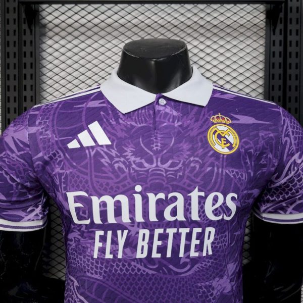 Real Madrid 2025/26 Purple Special Edition Jersey Player Version - Image 6