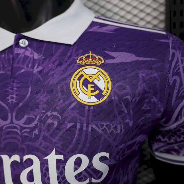 Real Madrid 2025/26 Purple Special Edition Jersey Player Version - Image 3