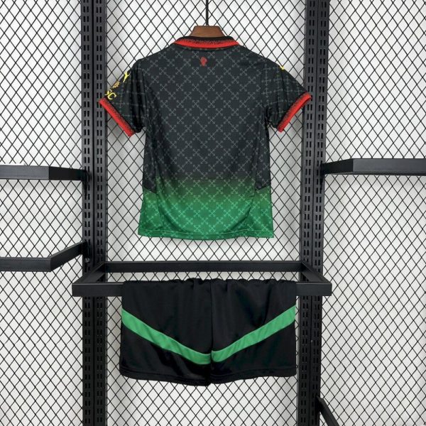 Ac Milan 2025/26 Co-Branded Black Edition Kids Kit - Image 2