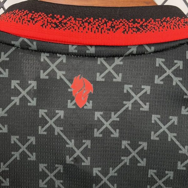 Ac Milan 2025/26 Co-Branded Black Edition Kids Kit - Image 3