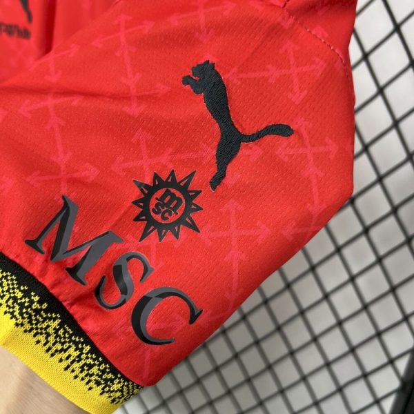 Ac Milan 2025/26 Co-Branded Red Edition Kids Kit - Image 5