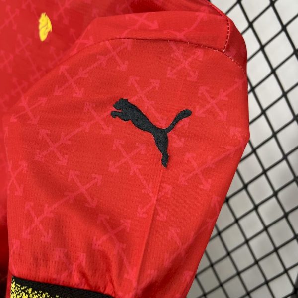 Ac Milan 2025/26 Co-Branded Red Edition Kids Kit - Image 4