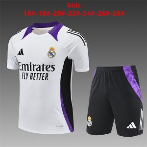 Real Madrid 2024/25 Training Kids Jersey+Short 14001