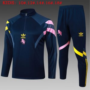 Juventus 2024/25 Half-Zip Kids Sweater+Pant 815