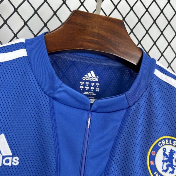 Chelsea 2009/10 Home Retro Long Sleeves Jersey - Image 7