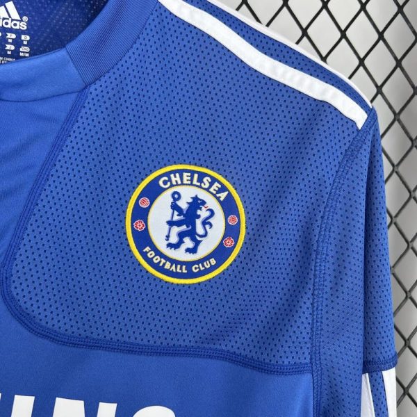 Chelsea 2009/10 Home Retro Long Sleeves Jersey - Image 5
