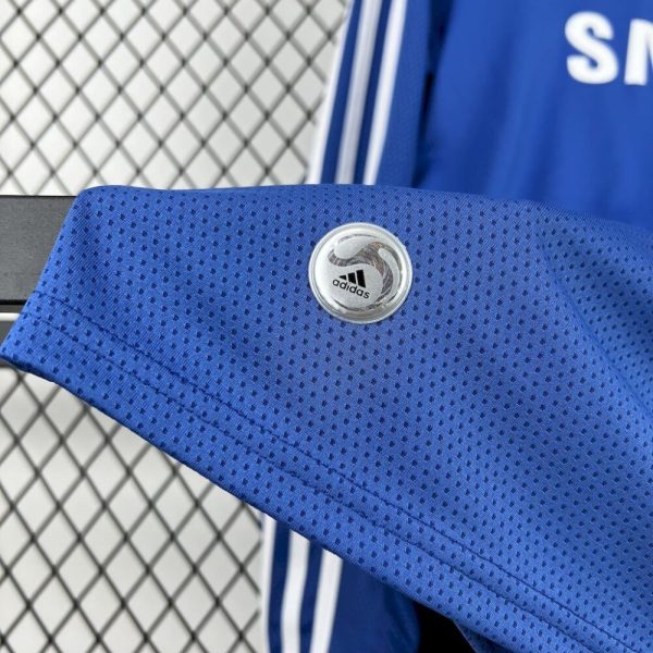 Chelsea 2009/10 Home Retro Long Sleeves Jersey - Image 4