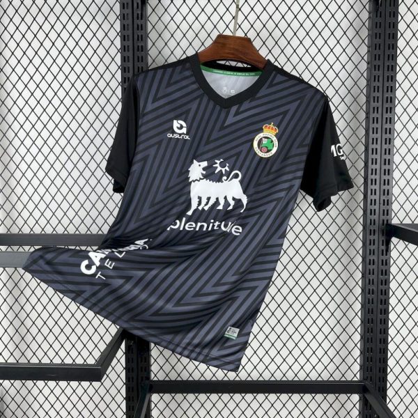 Racing De Santander 2024/25 Black Goalkeeper Jersey