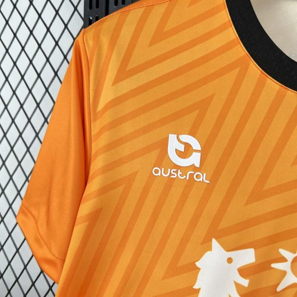 Racing De Santander 2024/25 Orange Goalkeeper Jersey - Image 5