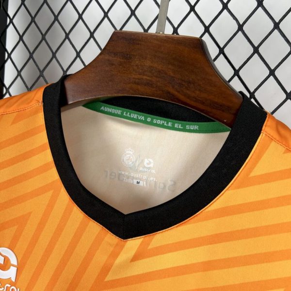 Racing De Santander 2024/25 Orange Goalkeeper Jersey - Image 3
