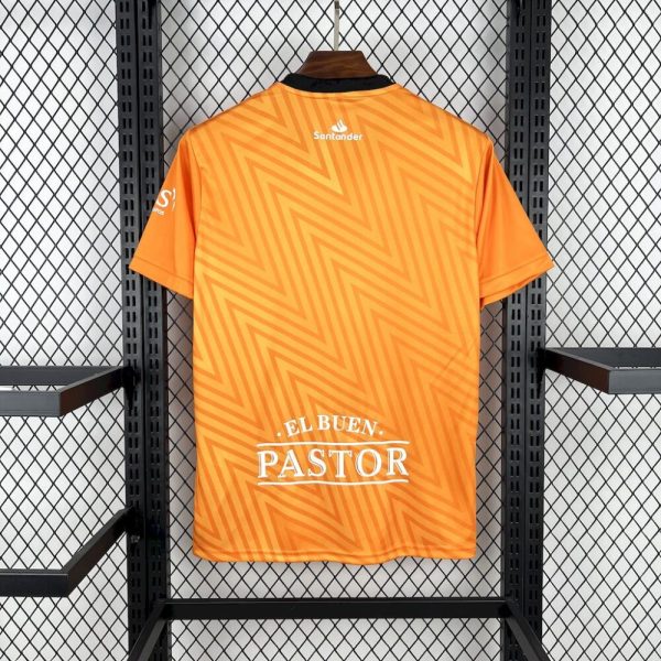 Racing De Santander 2024/25 Orange Goalkeeper Jersey - Image 2