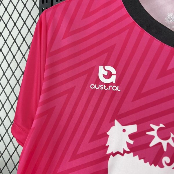 Racing De Santander 2024/25 Pink Goalkeeper Jersey - Image 6