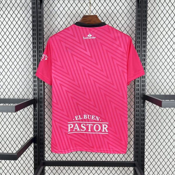 Racing De Santander 2024/25 Pink Goalkeeper Jersey - Image 2