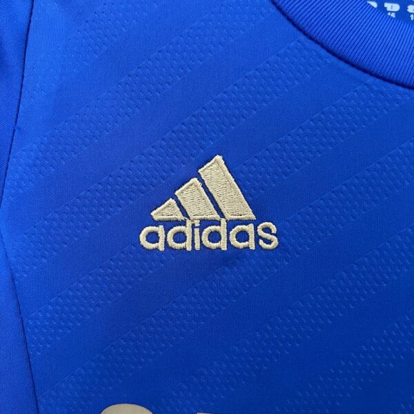 Chelsea 2012/13 Home Kids Retro Jersey And Shorts - Image 4