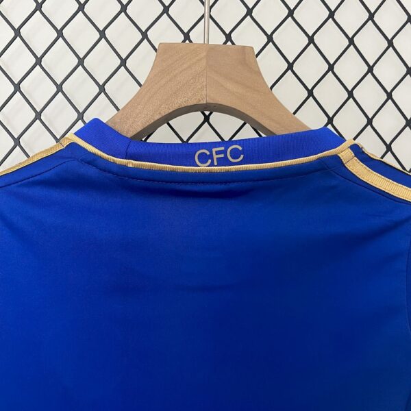 Chelsea 2012/13 Home Kids Retro Jersey And Shorts - Image 3