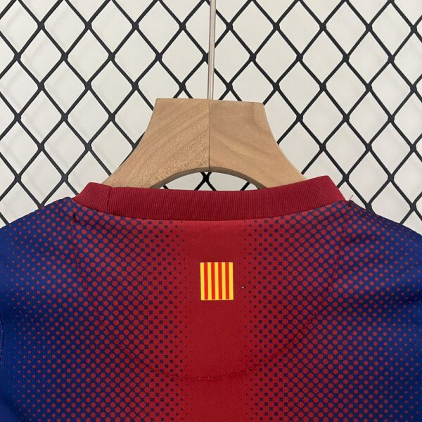 Barcelona 2012/13 Home Kids Retro Jersey And Shorts - Image 3