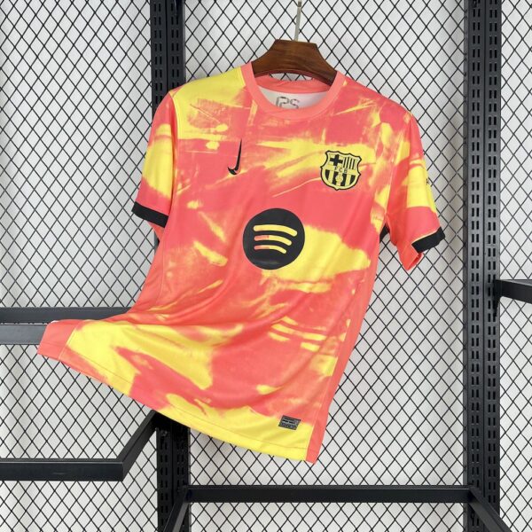 Barcelona 2025/26 Orange Pre-Match Training Jersey