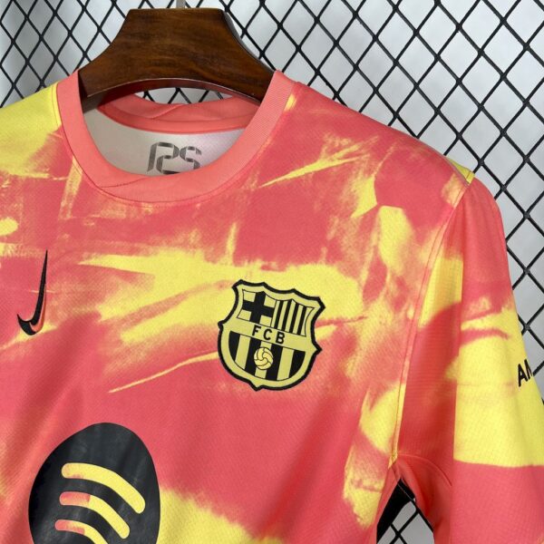 Barcelona 2025/26 Orange Pre-Match Training Jersey - Image 5