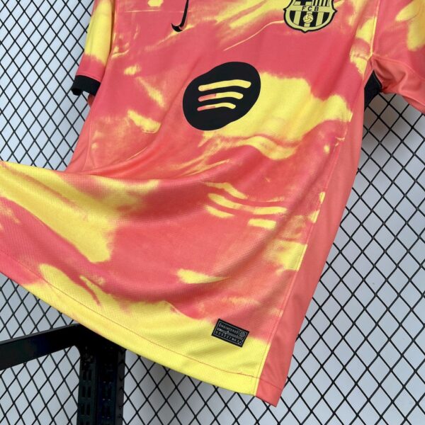 Barcelona 2025/26 Orange Pre-Match Training Jersey - Image 3