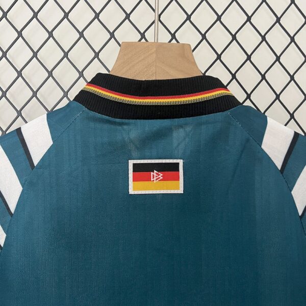 Germany 1996 Away Kids Retro Jersey And Shorts - Image 5