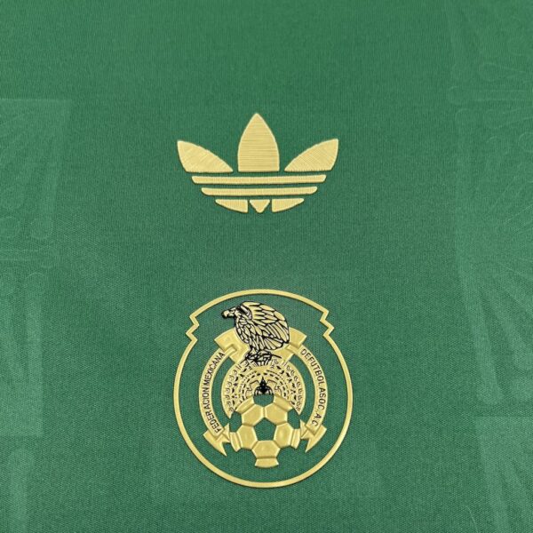 Mexico 2025/26 Gold- Green Womens Jersey - Image 4