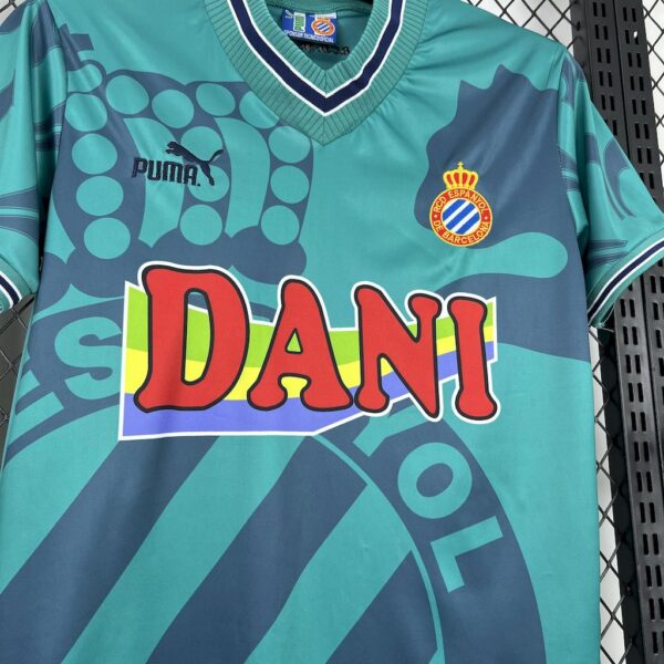 Rcd Espanyol 1996/97 Third Retro Jersey - Image 3