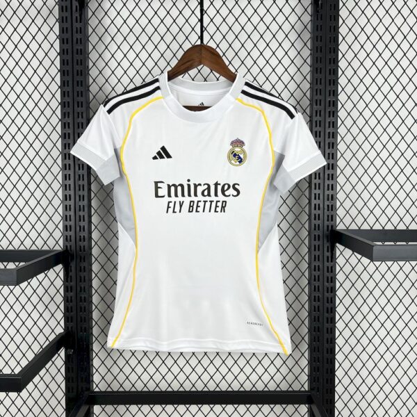 Real Madrid 2025/26 Home Womens Jersey