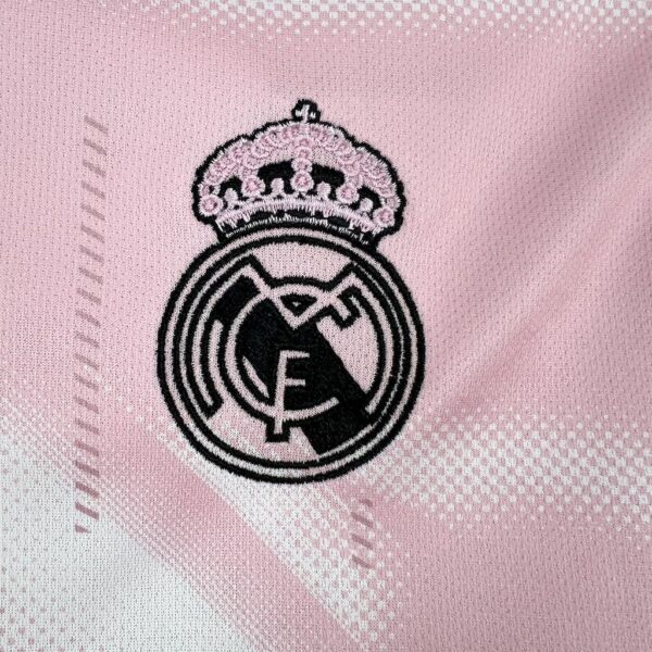 Real Madrid 2024/25 Special Edition Pink White Jersey - Image 5