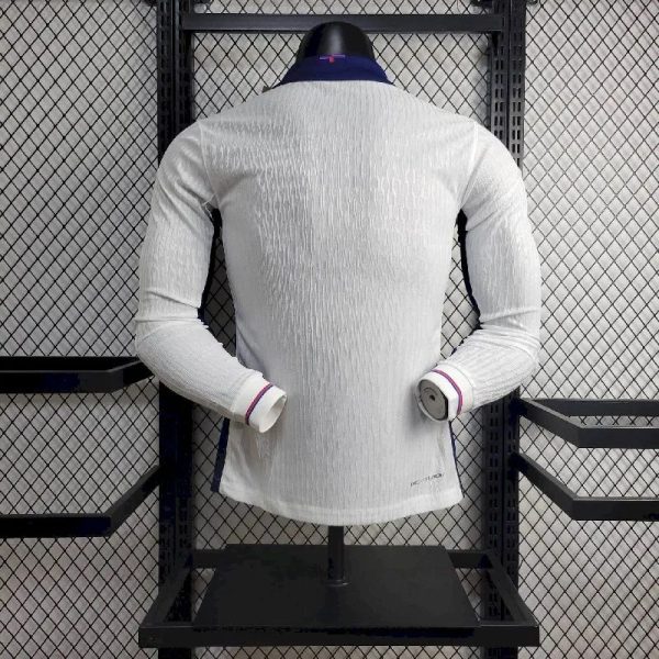 England 2024/25 Euro Home Long Sleeves Jersey Player Version - Image 3