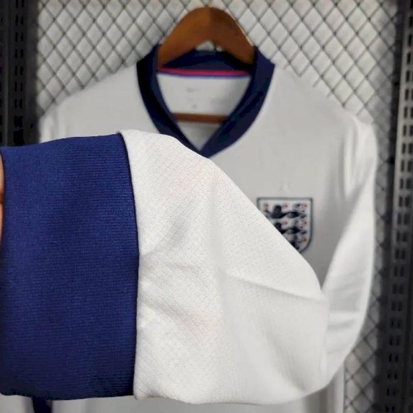 England 2024/25 Euro Home Long Sleeves Jersey - Image 5