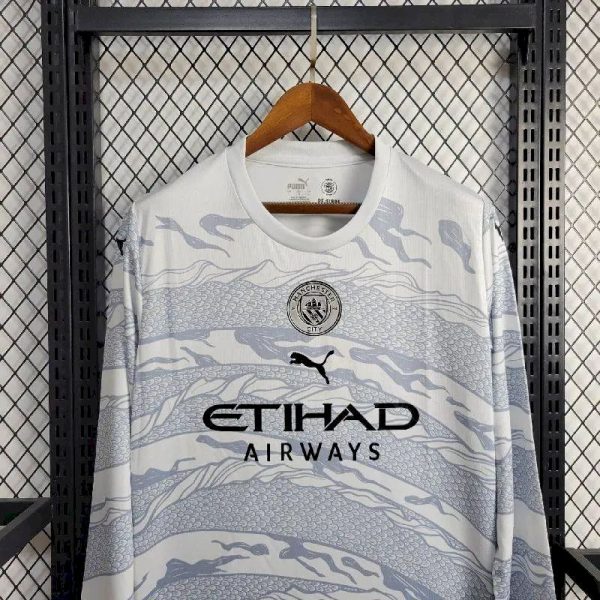 Manchester City 2024/25 Dragon Edition Long Sleeves Jersey - Image 2