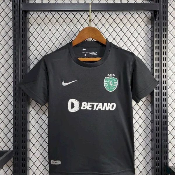 Sporting Cp 2024/25 Fourth Kids Kit - Image 2