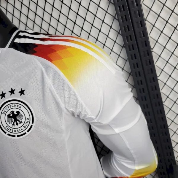 Germany 2024/25 Euro Home Long Sleeves Jersey Player Version - Image 8