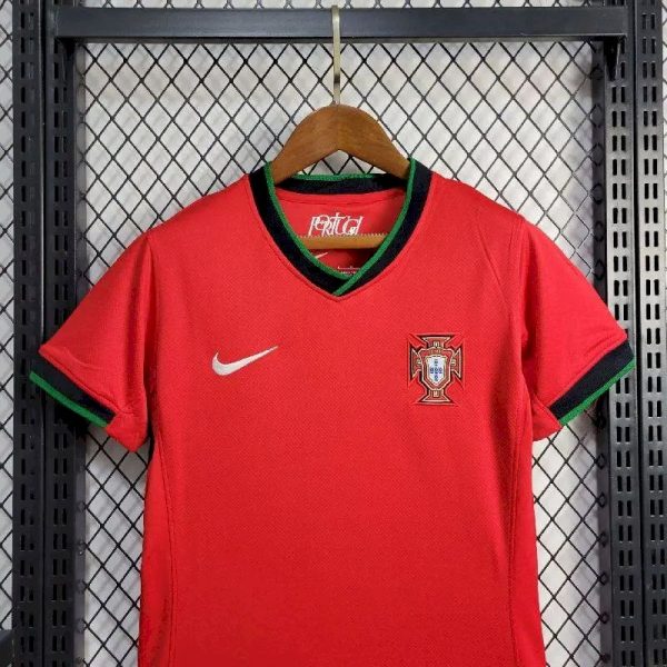 Portugal 2024/25 Euro Home Womens Jersey - Image 2