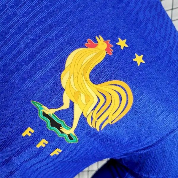 France 2024/25 Euro Home Long Sleeves Jersey Player Version - Image 8