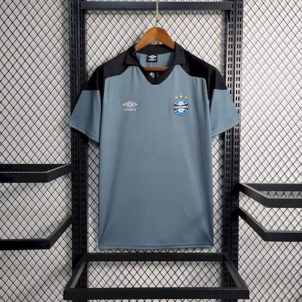 Gremio 2023/24 Pre-Match Training Jersey Grey - Image 2
